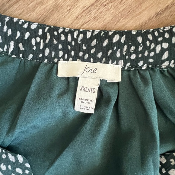 Joie XXL artic animal balloon sleeve dress fully lined sheer sleeve - Picture 4 of 16